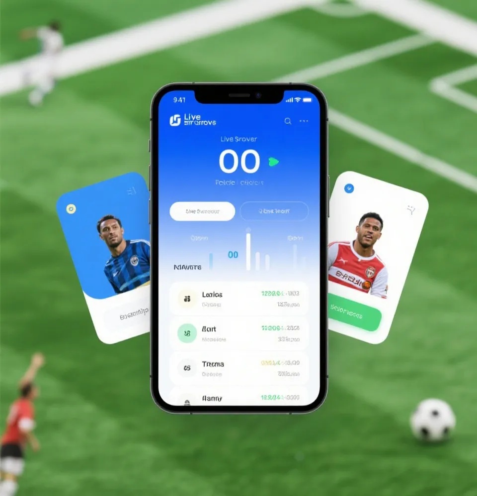 即时比分与赛事直播入口界面