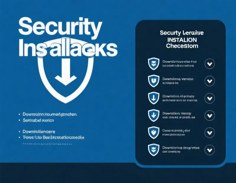 安装前检查项目示意图